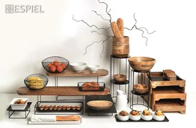 ΚΑΛΑΘΙ ΜΕΤΑΛ. ΜΑΥΡΟ 37,5Χ37,5Χ19ΕΚ