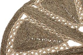 Χαλί Home ESPRIT Φυσικό Τροπικό 178 X 178 X 1,8 cm