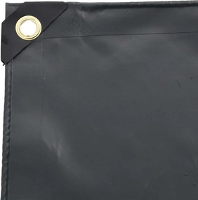 vidaXL Μουσαμάς Ανθρακί 650 γρ./μ.² 2x3 μ.
