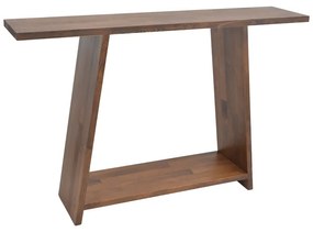 Intrahome Κονσόλα ALTAIINA Intrahome φυσικό ξύλο πεύκου 30mm καρυδί 139x29x90εκ | SKU: INTRAPA-208111167