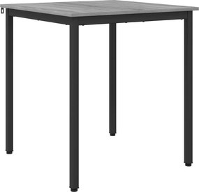 vidaXL Τραπεζαρίες 70 x 70 x 75 cm ΜΕΤΑΛΛΟ