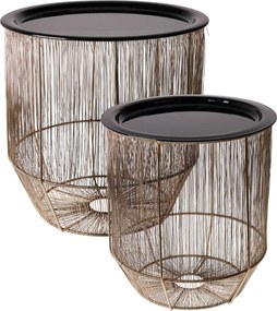 ΤΡΑΠΕΖΆΚΙΑ ΣΑΛΟΝΙΟΎ STORAGE BASKET WITH TRAY S2 A98102200