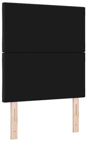 vidaXL Υφασμάτινο Κεφαλάρι Geometric με κεφαλάρι Μαύρο 80 cm ύφασμα