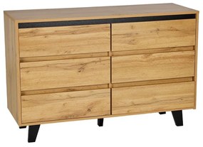 ΣΥΡΤΑΡΙΕΡΑ ARABICA SONOMA ΜΑΥΡΟ 110x40x73