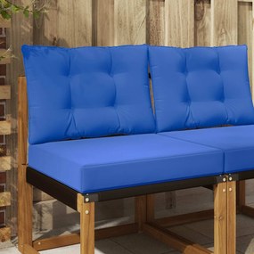 vidaXL Μαξιλάρι Καναπέ Εξωτερικού Χώρου 2 pcs Βασιλικό Μπλε