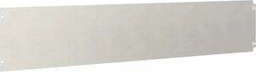 vidaXL Περίγραμμα γκαζόν 10 τμχ. 20 x 103 cm Ανοξείδωτο Ατσάλι Ασημί