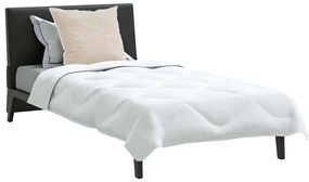 vidaXL Διπλό με Μαξιλάρι Άλλο 2 pcs Λευκό 140 x 200 cm Μικροΐνες
