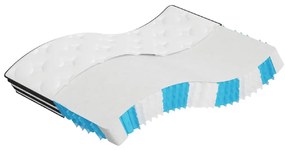 vidaXL Στρώμα με Pocket Springs Μεσαία 140x200 εκ.