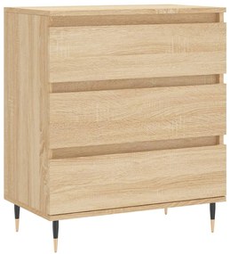 vidaXL Συρταριέρα Sonoma Δρυς 60x35x70 εκ. Επεξεργασμένο Ξύλο