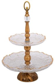 Ορντερβιέρα 2 Θέσεων 374-124-025 Clear-Bronze Metal, Glass