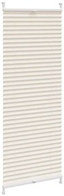 vidaXL Πλισέ ρόλερ σκίασης 50x150cm Κρεμ