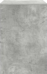 vidaXL Γραφείο Σκυρόδεμα Γκρι 70 x 50 x 76 εκ.