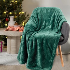 Χριστουγεννιάτικο Διακοσμητικό Μαξιλάρι Fleece (40x40) Das Home 1374 Green