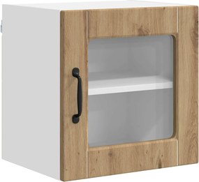 vidaXL Ραφιέρα τοίχου PORTO 2 pcs Artisan Oak Επεξεργασμένο ξύλο