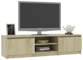 vidaXL Έπιπλο Τηλεόρασης Sonoma Δρυς 140x40x35,5 εκ. από Επεξ. Ξύλο