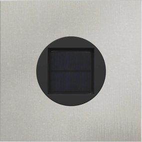 vidaXL Ηλιακό LED Φως Δρόμου 2 pcs Θερμό λευκό 18 x 18 x 50 εκ.