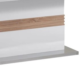 Τραπέζι Zoekrin Inart λευκό mdf 200x100x76εκ 200x100x76 εκ.