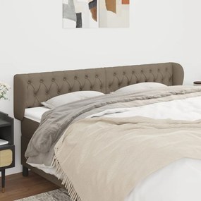 Κεφαλάρι με Πτερύγια Taupe 203 x 23 x 78/88 εκ. Υφασμάτινο 3117506