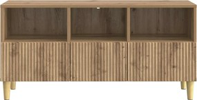 vidaXL Ντουλάπι TV 102 x 34,5 x 50 εκ. Artisan Δρυς Επεξεργασμένο Ξύλο