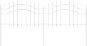 vidaXL Φράχτης Κήπου Woerden Λευκό 240 x 115 cm