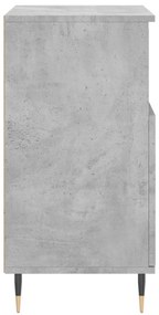 vidaXL Ντουλάπι Γκρι Σκυροδέματος 60x35x70 εκ. Επεξεργασμένο Ξύλο