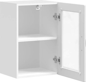 vidaXL Ντουλάπι τοίχου κουζίνας γυάλινη πόρτα Porto