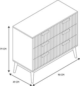 ΚΟΝΣΌΛΕΣ &amp; ΜΠΟΥΦΈΔΕΣ (ΈΠΙΠΛΑ ΕΙΣΌΔΟΥ) KLAUS COMMODE HD0087