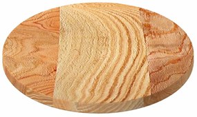 vidaXL Επιτραπέζια επιφάνεια Ανοιχτό Καφέ 80x40x2 εκ. Ξύλο Δρυός Οβάλ
