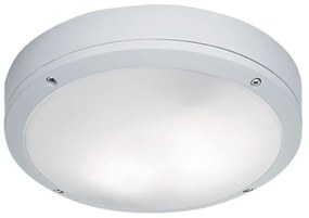 Φωτιστικό Οροφής - Πλαφονιέρα Round Leros 4049201 White Viokef Aluminium