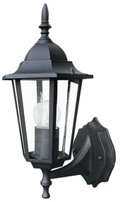 Φωτιστικό Τοίχου - Απλίκα Up Milano LANT-MILANO/AP1A 1xE27 60W 20,8x17x36cm Black Intec