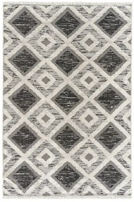 Beauty Home Χαλί βαμβακερό Morocotton 9240 150x220 Γκρι