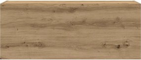 vidaXL Ντουλάπι τοίχου μπάνιου Artisan Oak 100x25x40 cm