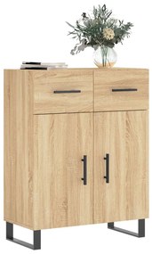 vidaXL Ντουλάπι Sonoma Δρυς 69,5 x 34 x 90 εκ. από Επεξεργασμένο Ξύλο