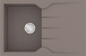 Sanitec Ultra Granite 807 (79x50) - Γρανιτένιος νεροχύτης - Sienna