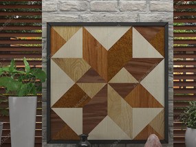 Intra απο ξύλο plywood 3mm-4mm πάχος – Ξύλινα παπλώματα Πάπλωμα Αχυρώνας Τέχνη τοίχου Δίασταση 40x30 cm INTRAFABR-66323816