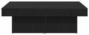 vidaXL Τραπεζάκι σαλονιού Μαύρη δρυς 90 x 90 x 28 cm