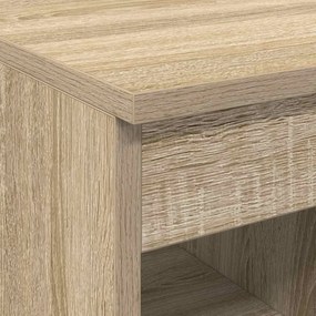vidaXL Ντουλάπι Μπάνιου Ενδιάμεσο Sonoma Δρυς 30 x 35 x 50 εκ.