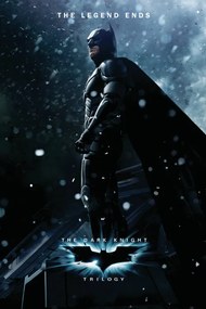 Εκτύπωση τέχνης The Dark Knight Trilogy - Batman Legend, (26.7 x 40 cm)