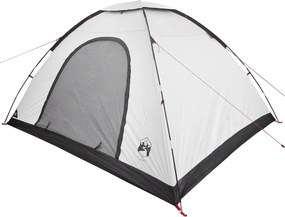 vidaXL Σκηνή Camping 6 ατόμων Λευκό Μαύρο