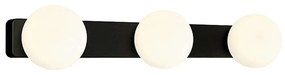 Φωτιστικό Τοίχου - Απλίκα Brazos 8056 3xG9 25W Black-White Nowodvorski Metal, Glass