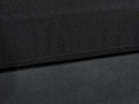 Γωνιακός Καναπές In Living 369, Μαύρο, 380x237x86cm, Πόδια: Πλαστική ύλη | Epipla1.gr