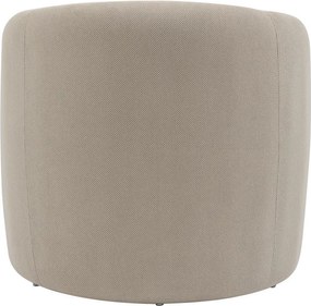 Πολυθρόνα Barken ύφασμα σε μπεζ απόχρωση 77x74.5x73εκ 77x74.5x73 εκ.