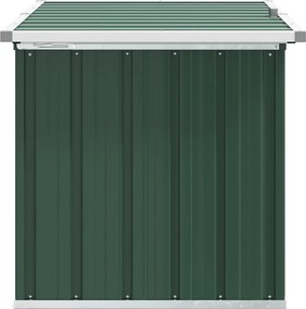 vidaXL Κουτί Αποθήκευσης Κήπου Πράσινο 109 x 67 x 65 εκ.