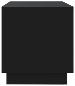 vidaXL Έπιπλο Τηλεόρασης Μαύρο 102 x 41 x 44 εκ. από Μοριοσανίδα