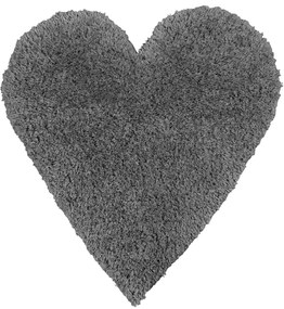 Παιδικό Χαλί DARK GREY SHADE HEART 160 x 160 εκ.