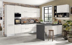 Intrahome Σύνθεση Έπιπλο Κουζίνας ΛΕΥΚΟ ΧΡΩΜΑ φορμάικα υψηλής πίεσης 06-59592521 με blum μεντεσεδες και συρτάρια 10 ΜΕΤΡΑ ΤΡΕΧΟΝ