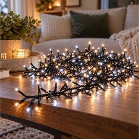 768 LED Φωτάκια - 5.6 Μέτρα - Χρονοδιακόπτης - Λευκό, Θερμό Λευκό