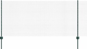 vidaXL Σιδερένιο πλέγμα με στήλη 50 x 1 μ (Π x Υ)