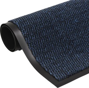 vidaXL Πατάκι Εισόδου Θυσανωτό Μπλε 60 x 180 εκ.