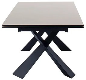 Τραπεζαρία Καφέ Μασίφ 180x90x76